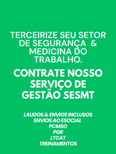 Terceirize o seu Setor de Segurança do Trabalho-