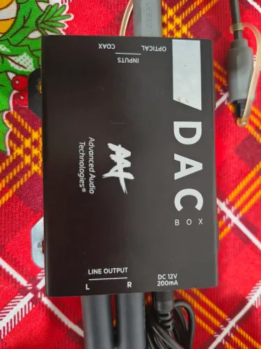 Extrator de áudio DAC BOX Completo