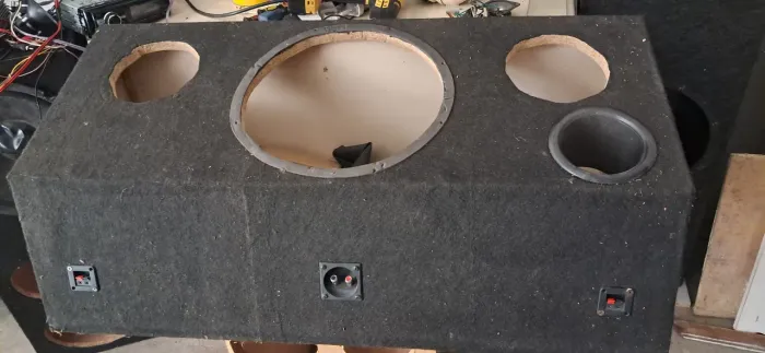 Box pra subwoofer 12, projetado pra fusca