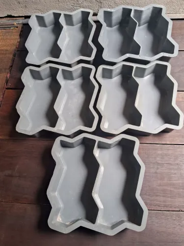 FORMAS  DUPLA PAVER 16 FACES