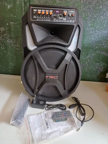 TRC - CT500 - Caixa de som amplificada bluetooth 500W