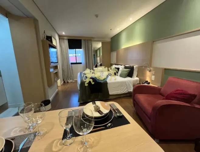 Rarus Flats - Flat para locação - Edifício Mercure Nações Unidas