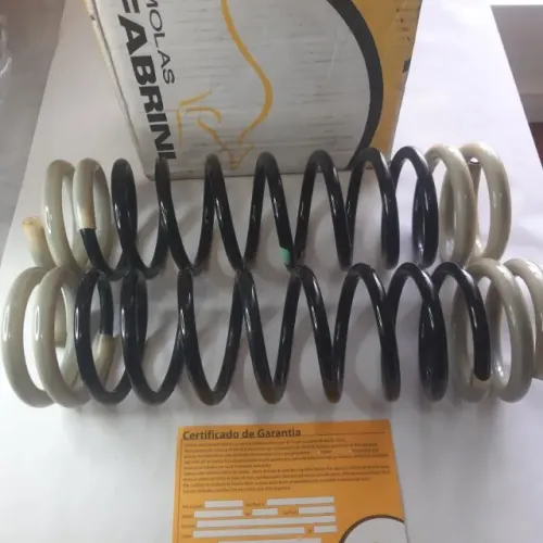 Par de Molas Diant Gol Voyage Todos 80/96 Gol Mil geração 1 93/96. Marca Fabrini. 2 Molas.