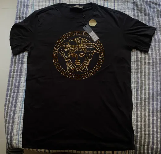 T-Shirt Versace Medusa Camiseta Homem TAM-M