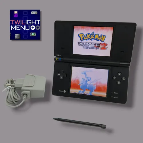 Nintendo dsi modelo black fosco, pronto para uso
