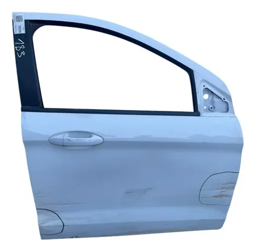 Porta Ford Ka 2019/20/2021 Dianteira Direita Branca Avariada