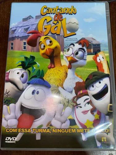 DVD original Filme Cantando de Galo