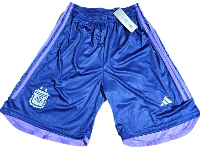 Shorts calção Adidas Seleção Argentina 2022 Roxo 