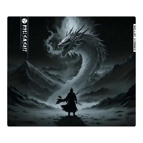 Mousepad de vidro speed - Musashi Darkness Edition (limitado)