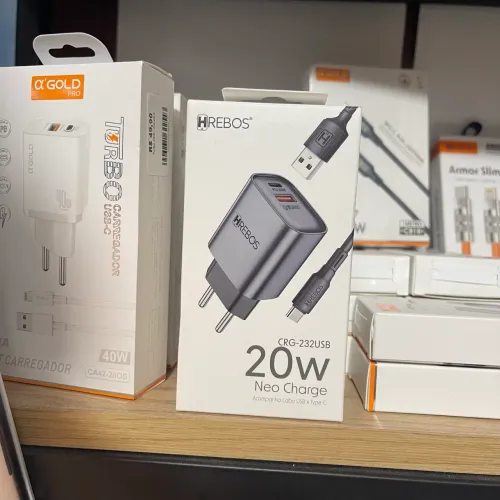 Carregador turbo | IPhone e Android pronta entrega