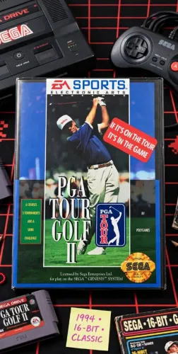 Jogo PGA Tour Golf II - Mega Drive Original