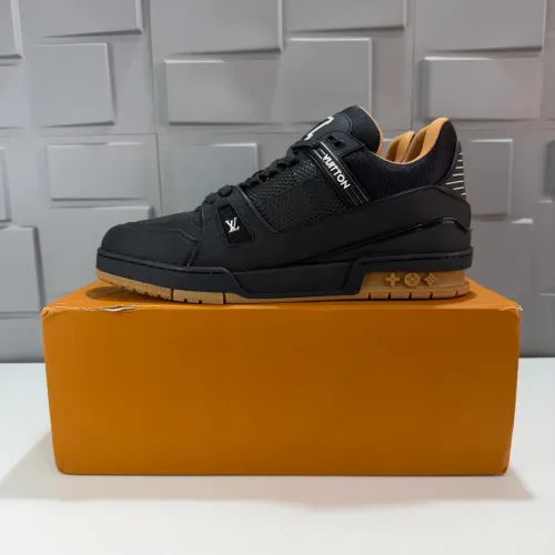 Louis Vuitton Lv Trainer Black Gum 43