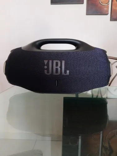 JBL BOOMBOX 4 na garantia usei 3x melhor LG xboom joog sabala waaw  partybox pulse Aiwa