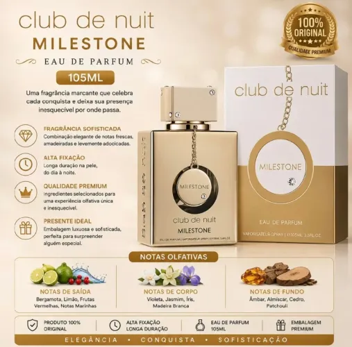 Armaf Club De Nuit Milestone Eau De Parfum 105ml.