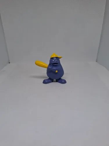 Brinquedo McLanche Feliz McDonald's - Grimace Jogador de Beisebol