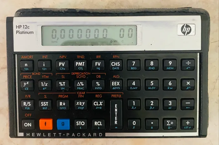 Calculadora HP 12c Platinum