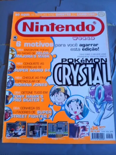 Revista de videogames Nintendo world 36