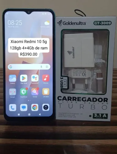 Xiaomi redimi 10 5g 128gb 4+4 de ram