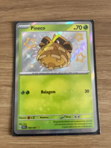 Carta Pokémon Pineco shine 099/091