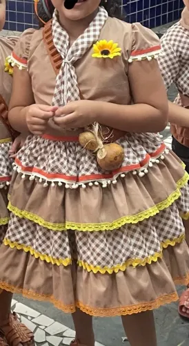 Vestido junino matuta