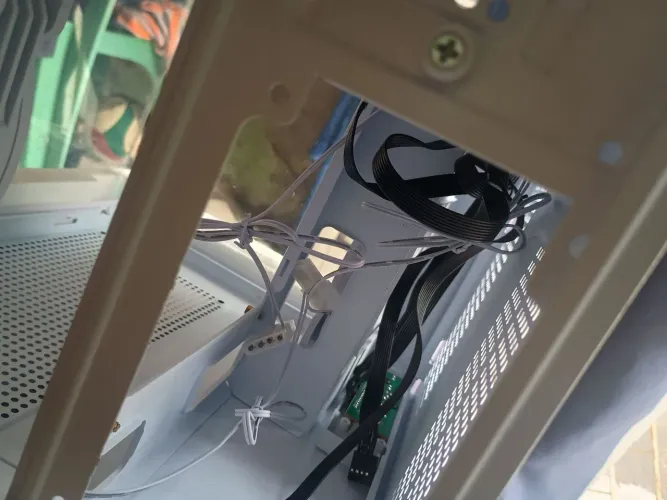 Gabinete ninja aquário, mini Tower com 3 fans rgb