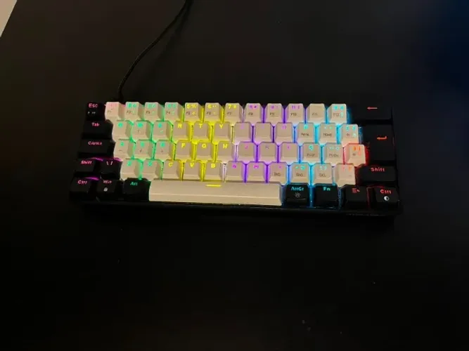 Teclado Mecanico Gamdias Aura Gk2 Rgb Abnt2 Usado (Usado)