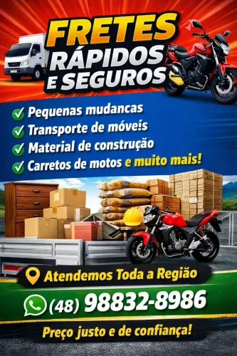 Fretes com preço justo