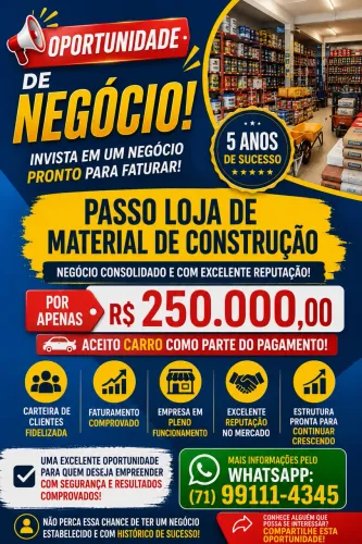 Passo loja Material de construção