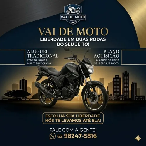 Moto no Plano Aquisição ou Aluguel