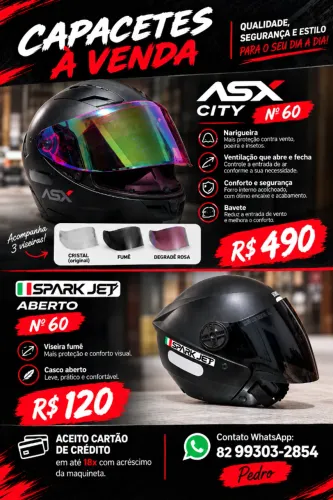 Capacete ASX / SparkJet