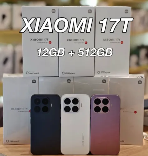 Xiaomi 17T 12+512 Lacrado Garantia Novo Entregamos 