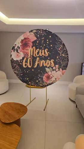 Decoracao festa 60 anos