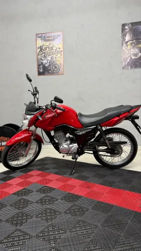 Honda CG 125 Fan ESD - COMPLETA, FORTE E COM CONJUNTO 150!