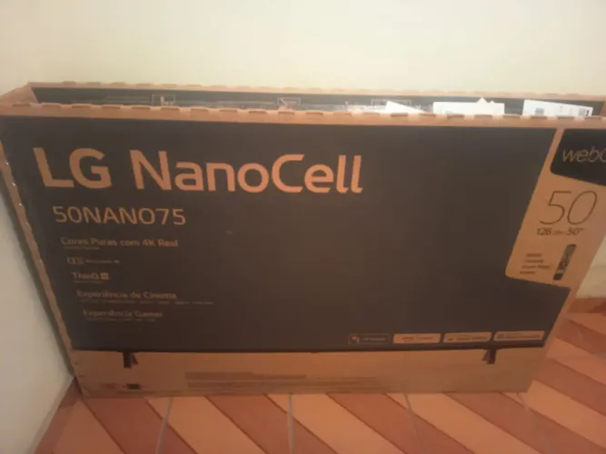 Smart TV LG NanoCell 50" 4K - Usada (Excelente Estado)