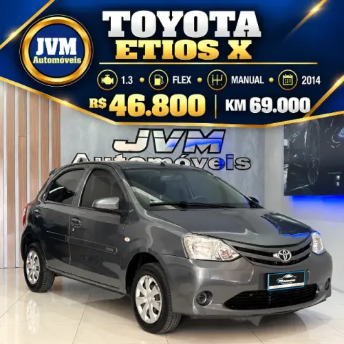 Toyota Etios X 1.3 Flex 16V 5P Mec. 2014