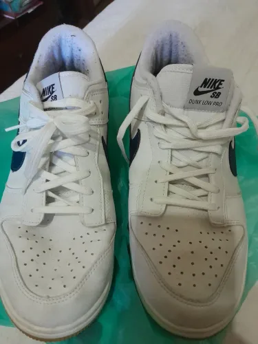 Tênis Nike SB Dunk low Orange label White 42 Couro