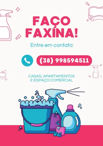 Faço faxina 