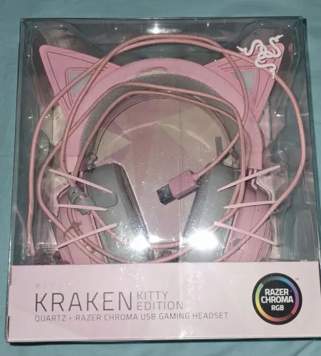 Headset USB Razer Kraken Kitty Edition