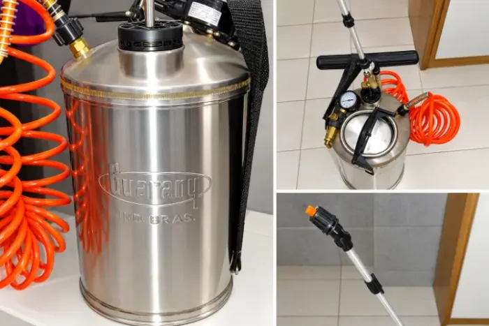 Pulverizador de inox Guarany 10l