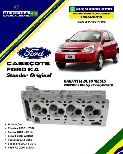 Promoção de Cabeçote Ford Ka