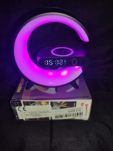 relogio luminaria led