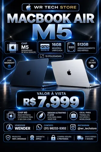 MacBook Air M5 16GBRAM LACRADO