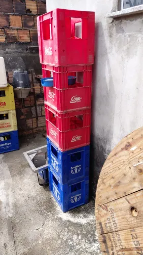 Engradados de cerveja