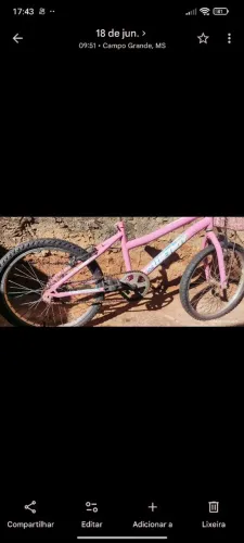 Bicicleta meninas