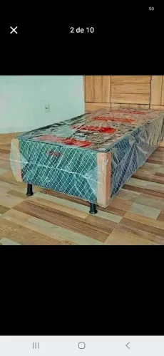 CAMA BOX CASAL E SOLTEIRO PRONTA ENTREGA