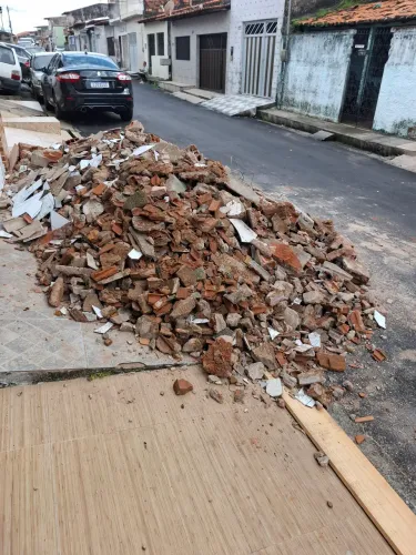 Entulho de obra