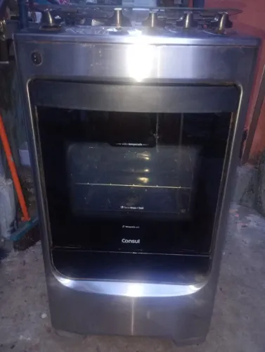 Fogão Consul 4 bocas elétrico R$350 INOX