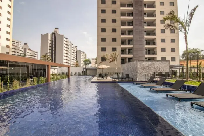 Apartamento a venda no edifício Duo Residence Club em Bauru -SP.