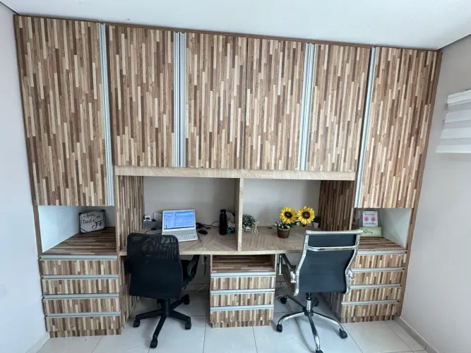 ARMÁRIO PLANEJADO JÁ DESMONTADO 3,26 x 2,54m 