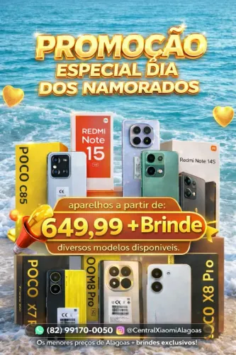 Xiaomi Poco X8 Pro Max 5G e Diversos Modelos Disponíveis, aparelhos a partir de: 649,99